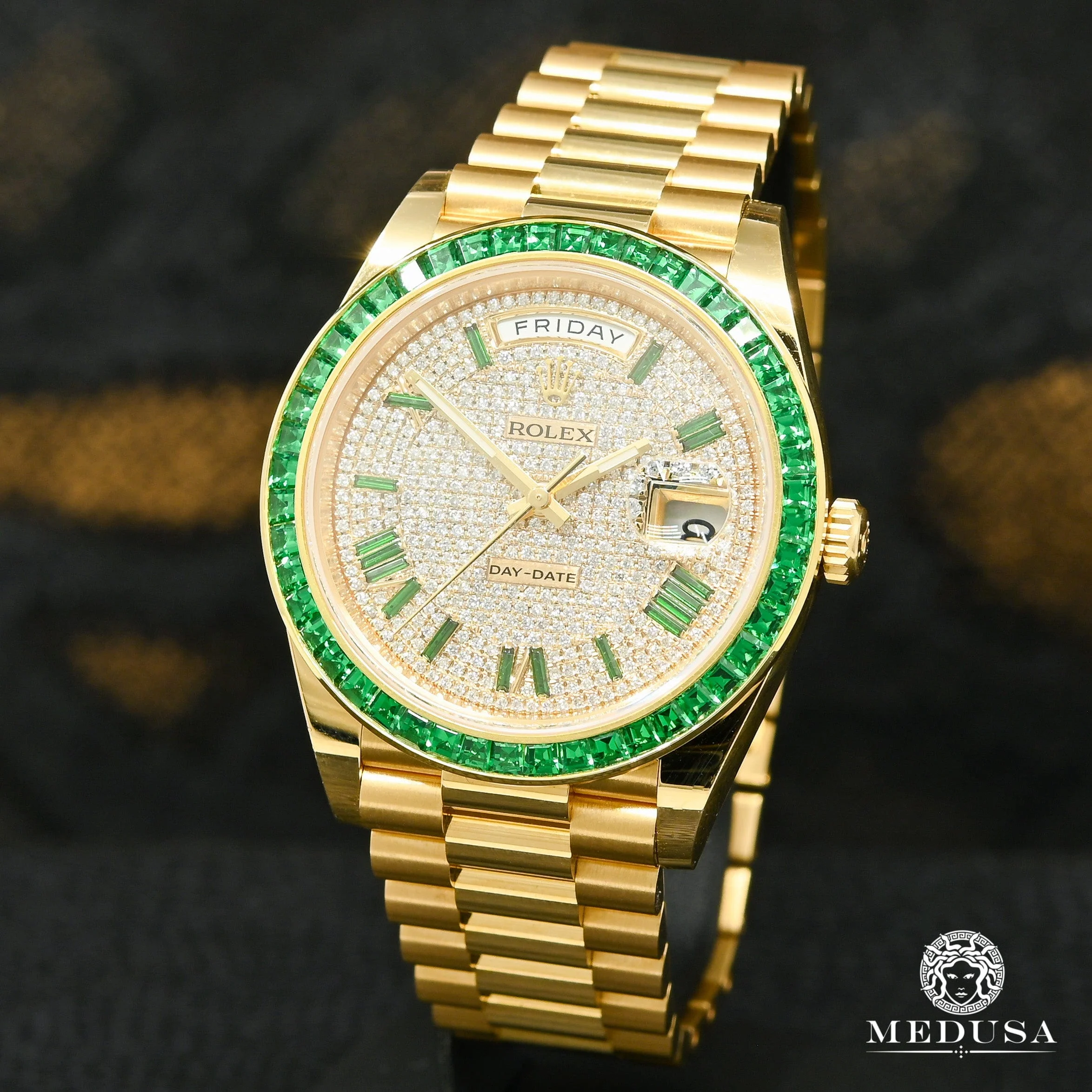 Rolex President Day-Date 40mm - Emerald