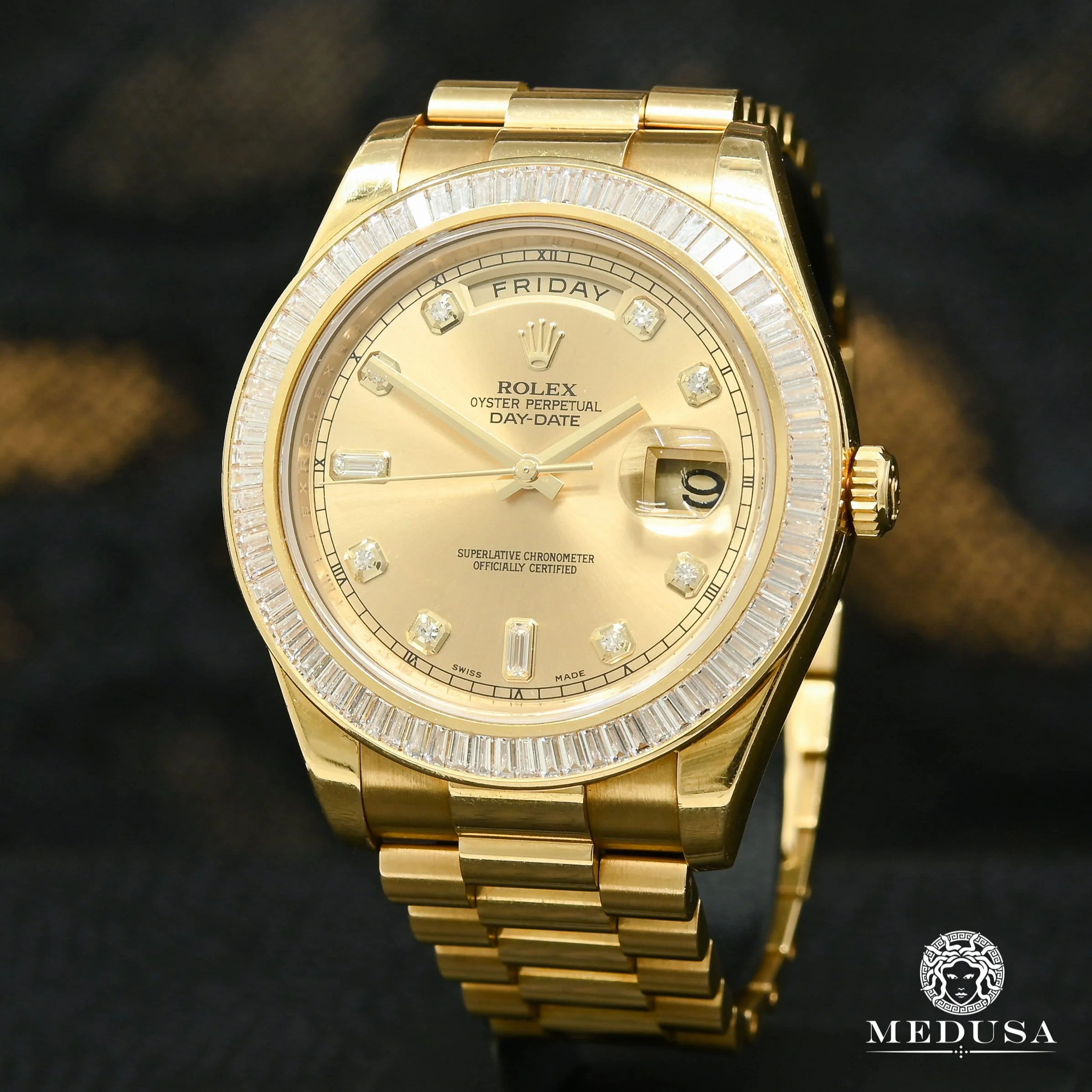 Rolex President Day-Date 41mm - Factory Baguette