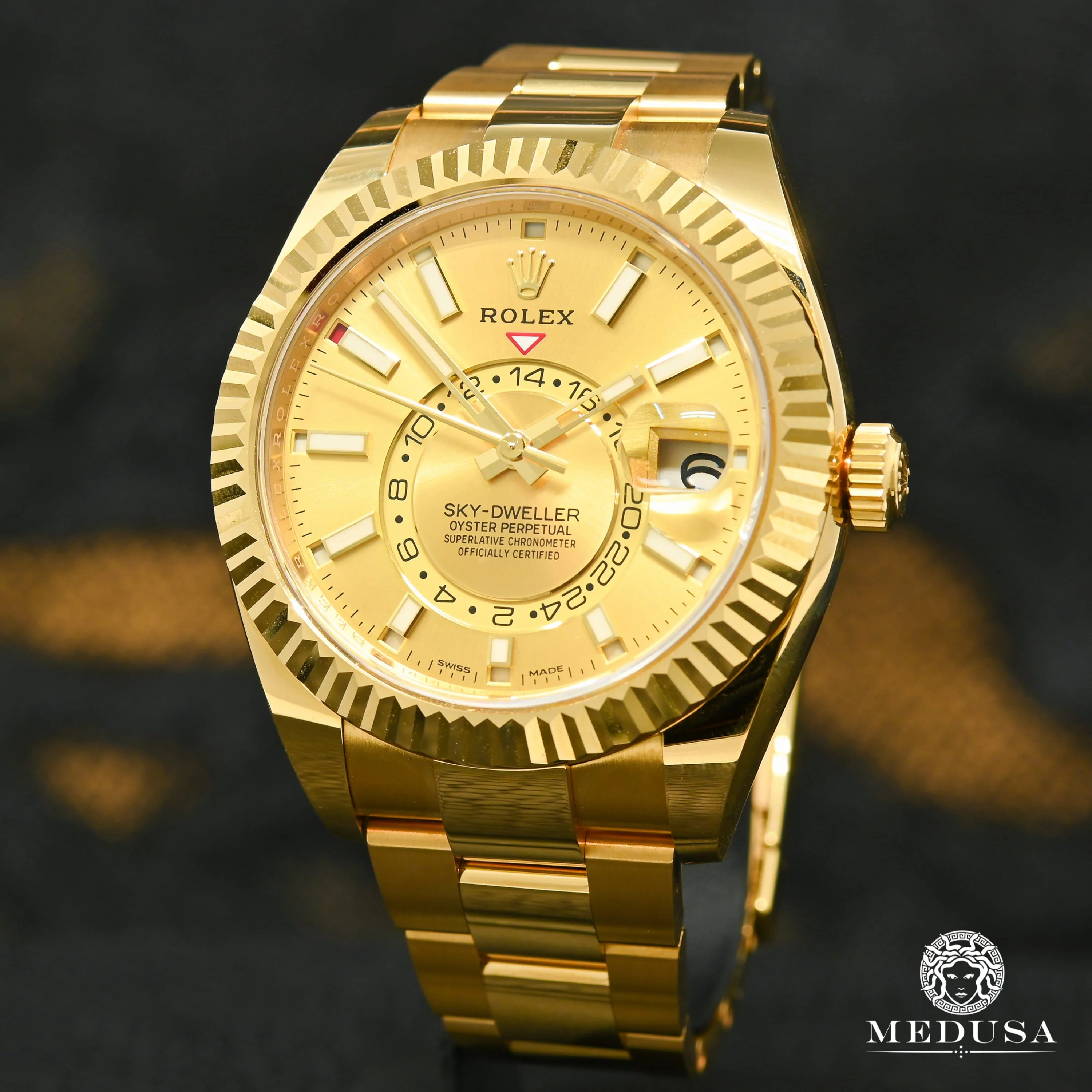 Rolex Sky-Dweller 42mm - Champagne Gold