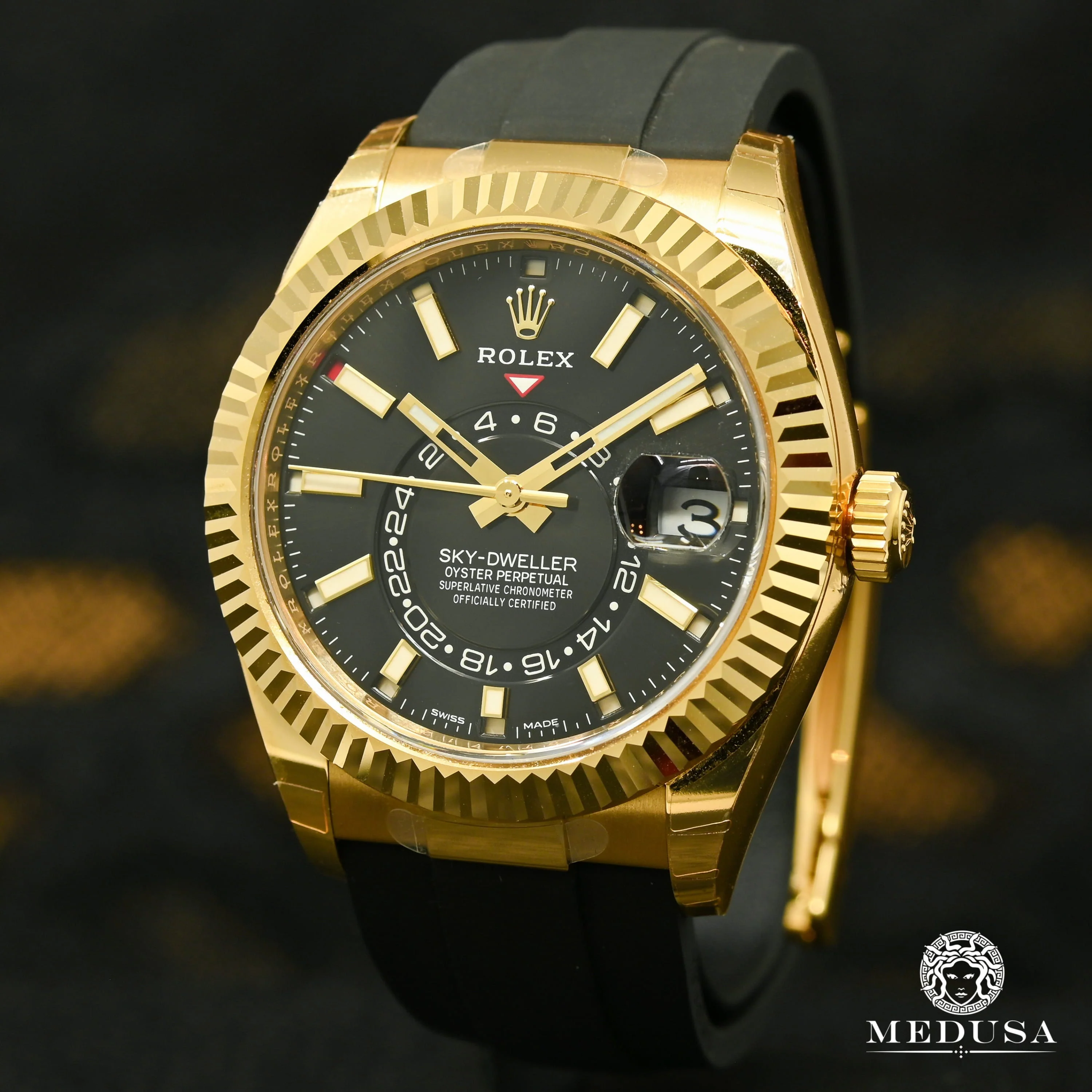 Rolex Sky-Dweller 42mm - OysterFlex Black