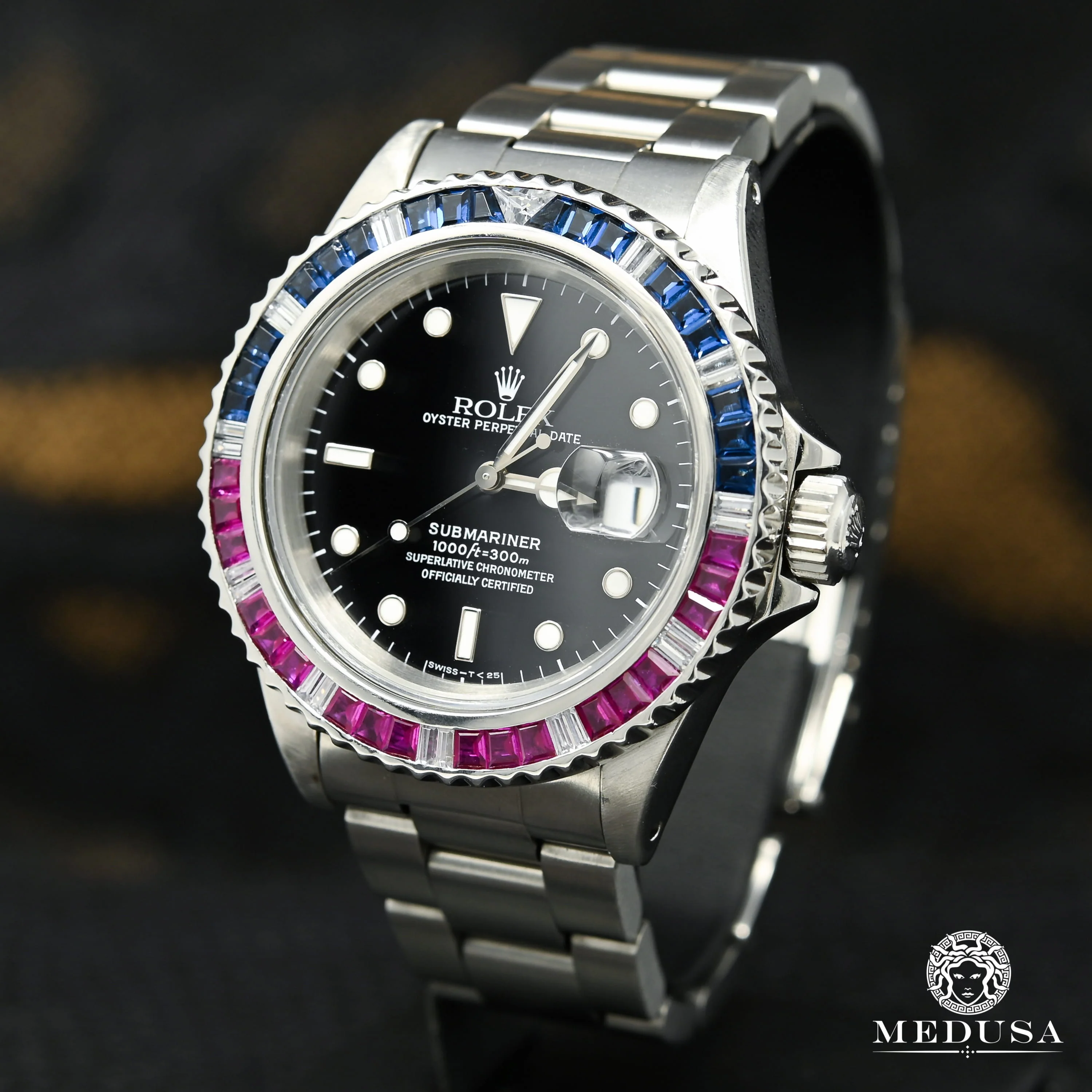 Rolex Submariner 40mm - Pepsi Sapphire & Ruby