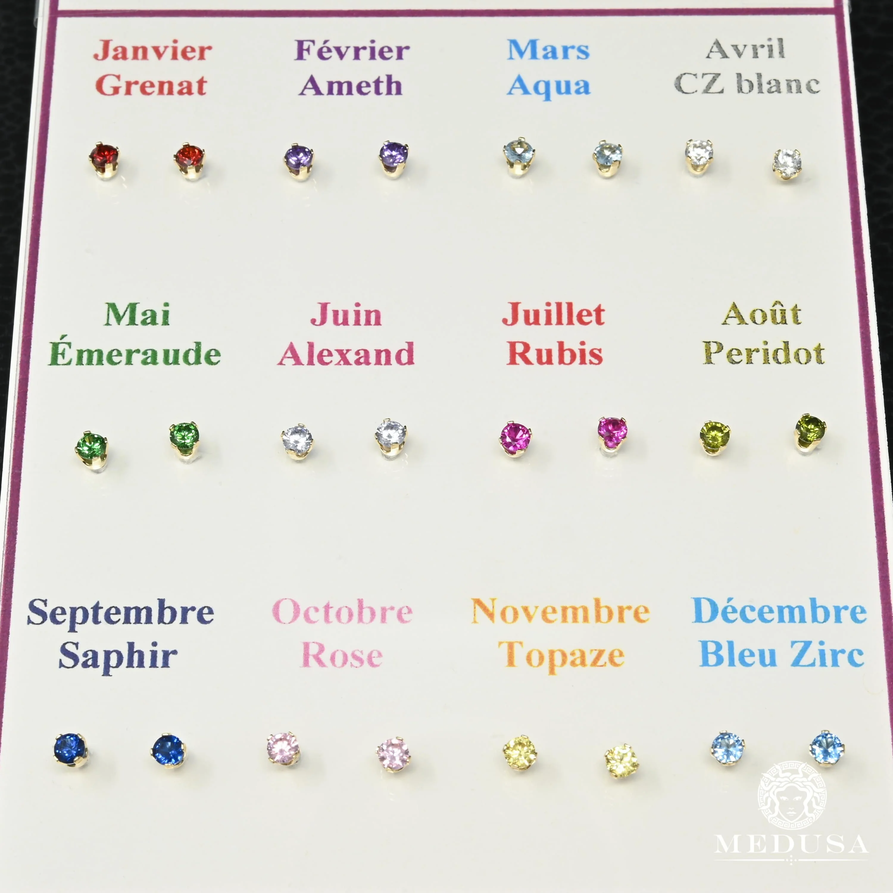 Round X2 Birthstone 