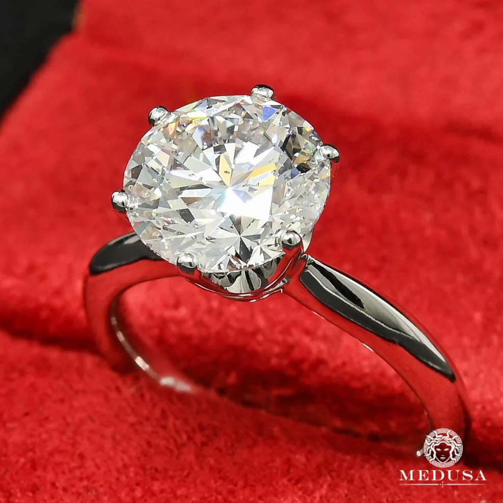 Solitaire D4 - 4.00CT Round Cut - Image 3