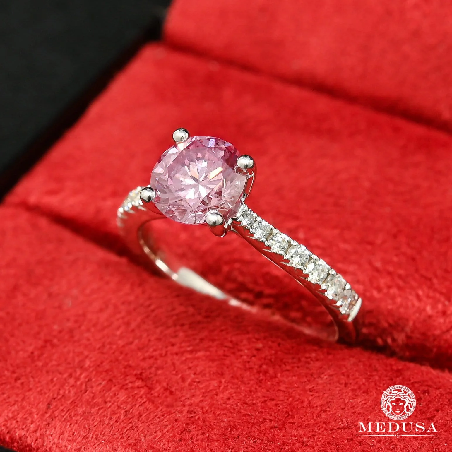 Solitaire D6 - Pink Diamond 