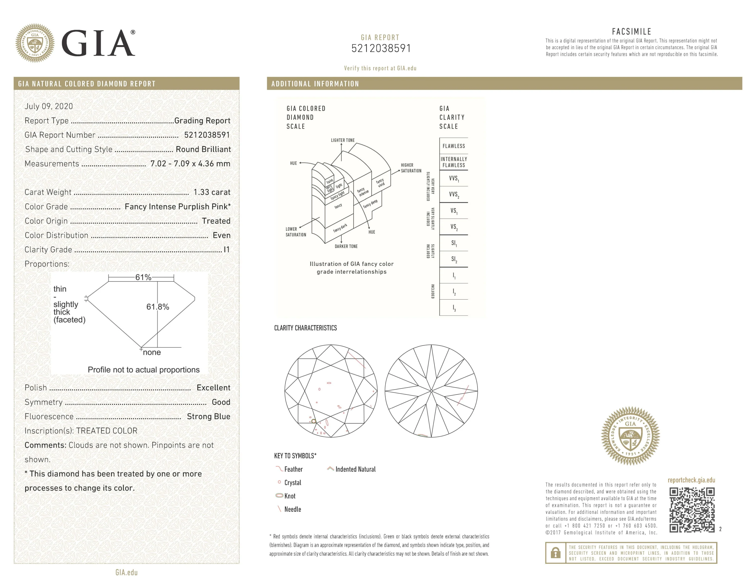 Solitaire D6 - Pink Diamond  - Image 3