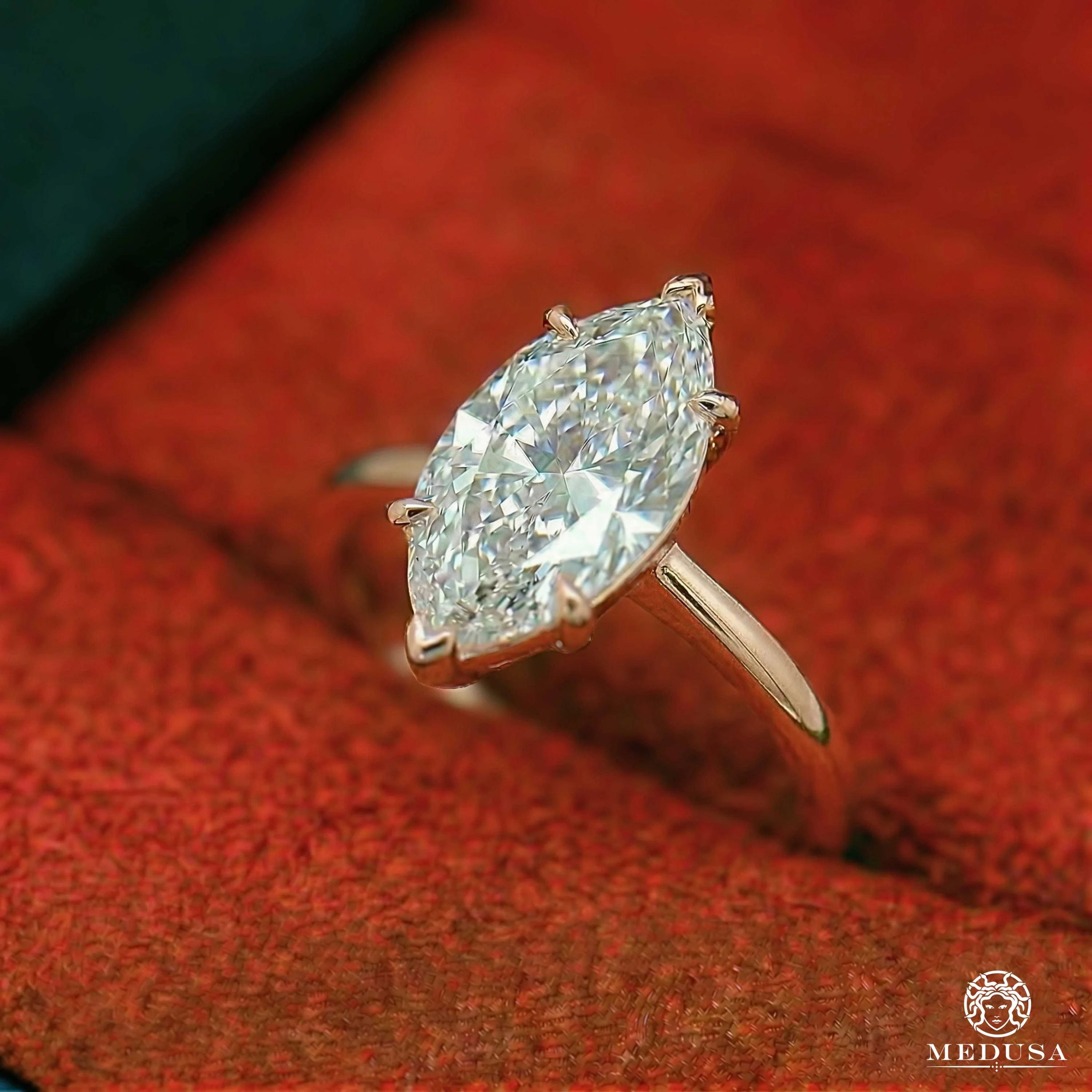 Solitaire LAB D7 - Marquise Cut - Image 4